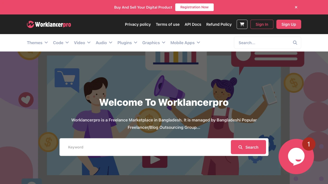 WorkLancerPro: Your One-Stop Marketplace for Buying & Selling Digital Products